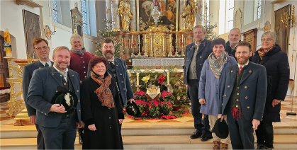 Bild Vorstand und Ausschuß der Werdenfelser Krippenfreunde 2012 - 2016