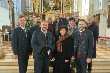 Bild Vorstand und Ausschuß der Werdenfelser Krippenfreunde 2012 - 2016